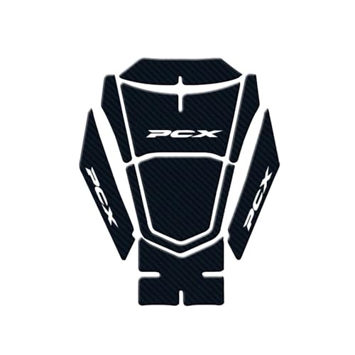 Autocollants Protection Réservoir PCX 160 2021 en finition blanche premium