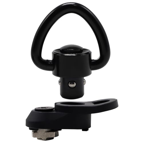GOODTAC 1'' QD Sling Swivel Ml0k Adapter Rail Mount Kit Matted Black Printed