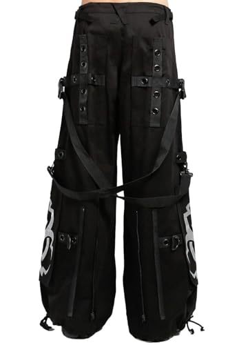 Metallic Biotech Pants [BLACK/SILVER]3