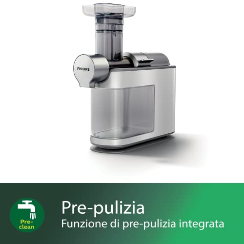 Philips HR1945/80 Micro Juicer Estrattore di Succo con Tecnologia Micro