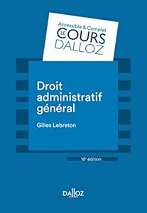 Droit administratif général - 10e éd.