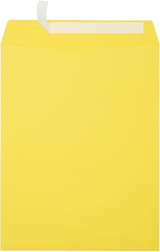 Miniatura 15 de LUXPaper Sobres de extremo abierto de 10 x 13 pulgadas Despegar y prensar Azul marino Texto de 80 libras Cantidad de 1,000