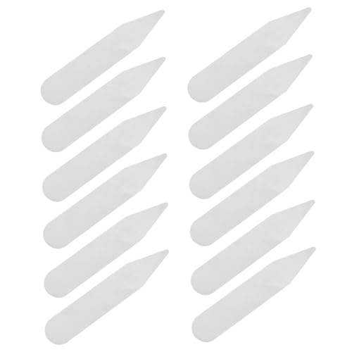 LIFKOME Collar Fixings Support Strip 300pcs Collar Support for Dress Shirts for Shirts Made of High Grade Pet