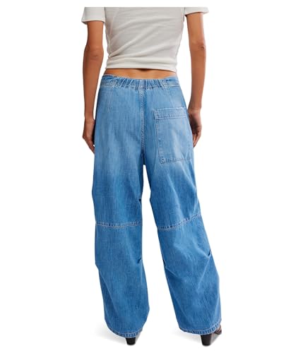 Free People Women's We The Free Logan Cinched Cargo Jeans3