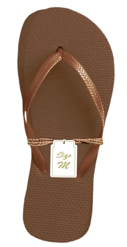 Image of Winterlace Bulk Flip Flops for Weddings | 48 Pairs | Reception Guest Slippers | Women Men Beach Pool Wholesale Sandals Pack