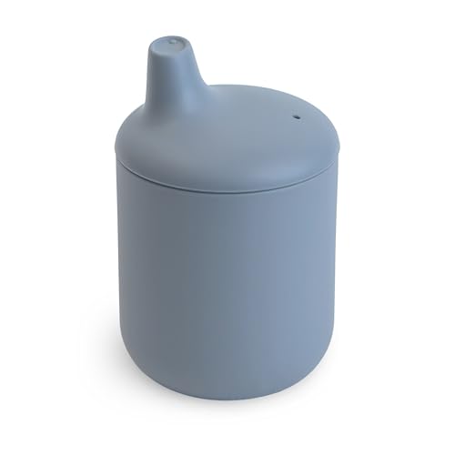 Image of mushie 100% Silicone Baby Sippy Cup | 6 Months+ (Tradewinds)
