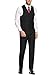 Salvatore Exte Men's Vested Three Piece Suit Blazer Jacket Dress Vest Plus Pant (40 Regular US / 50R EU/W 34