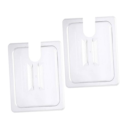 UTHCLO 2stücke Transparentes Sous Vide Deckelset Für Slow Cooker Robustes Langlebiges Plastik Für Präzises Niedrigtemperaturkochen Für Sous Vide Anwendungen
