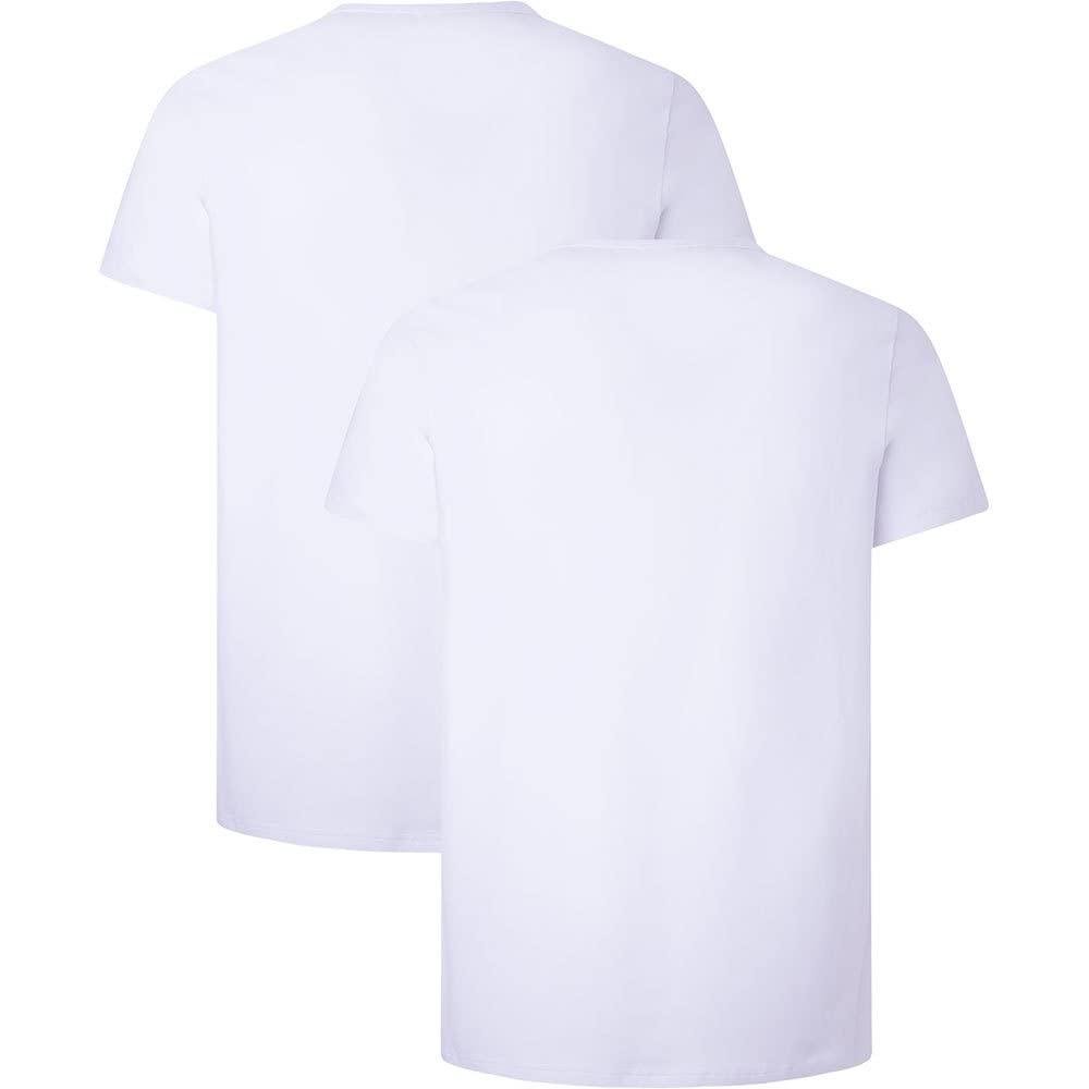 Pepe Jeans Męska piżama (2 sztuki), Biały (biały), XL