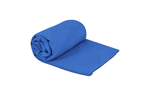 Sea to Summit Drylite Towel, Lightweight Camping and Travel Towel, Medium/Dish Towel, Cobalt Blue