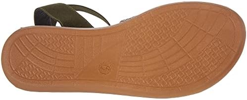MUK LUKS womens About It - Taupe Flat Sandal, Taupe, 9 US | Image 2