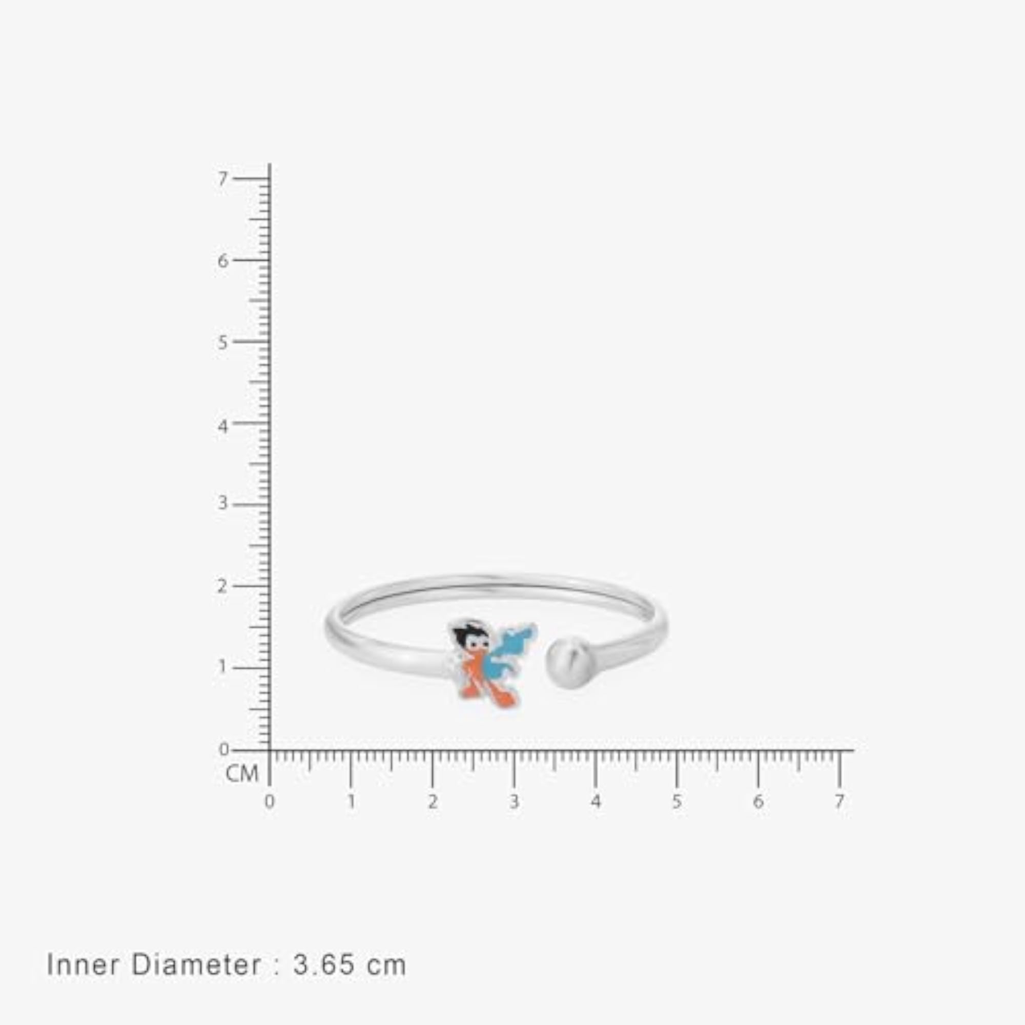 925 Sterling Silver Kids Bracelet - Super Kid
