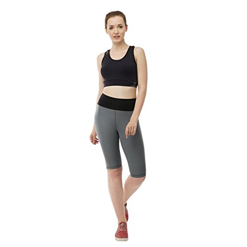 Women’s Affordable Stretchable Polyester Sportswear Capri – Soft, Comfortable Fabric for Yoga & Gym Workout, Young Urban Trendy Collection