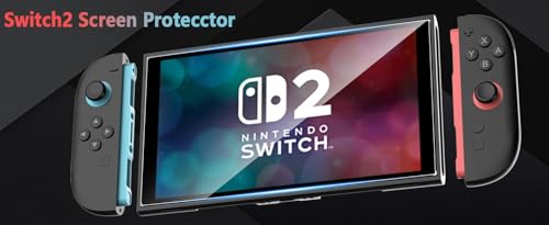 Image of QUAGGY 2 Pack for Nintendo Switch 2 Screen Protector [2026 Upgrade]