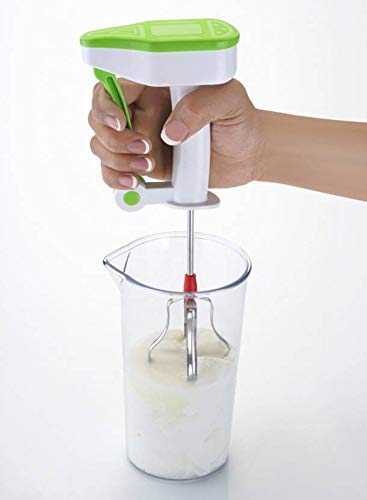 Generic Power-Free Hand Blender and Beater with High Speed Operation for Curd, Egg & Cream Beater, Milkshake, Lassi, Butter Milk Mixer Beater, Hand Mixer Blender for Cake
