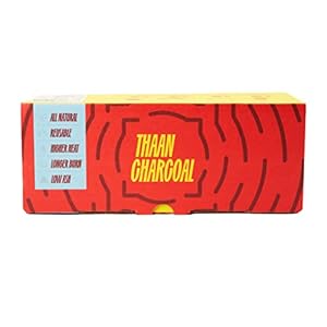 Thaan Charcoal, Chef’s Choice Premium Grilling Charcoal, Log Style, 5lb
