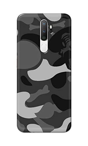 Image of Printed Hard Back Cover Case for Oppo A5 2020 | Oppo A9 2020 Back Cover (Army Pattern) -702