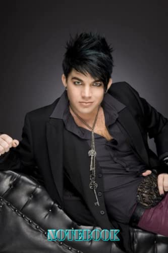 Finals Planner Notebook : Adam Lambert Lined Notebook 105 Pages ,...
