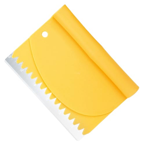 Cortador de | Cortador Y Raspador De Con Escala | Utensilio De Cocina Para Preparacion Y Decoracion De Pizza Pasta Tarta | Herramienta De Reposteria Y Panaderia