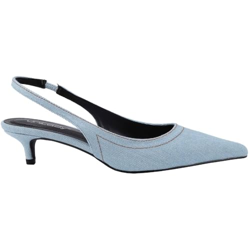 Women's Fashion Pointed Toe Kitten Heel Pumps Pointed Toe High Heel Slingback Pumps Prom Heels Vacation Shoes Summer Elegant Basics Business Casual Business Chic Spring Shoes Spring Break Easter2