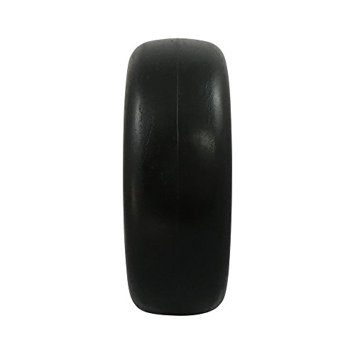 MARASTAR 00214 Universal Fit Flat Free 9X 3.50-4 Lawnmower Tire Assembly, Black