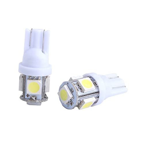 Labrimp 10Pcs Led Side Super T Bulbs Light Car Smd Error Bright Free Lamp White #TOP1