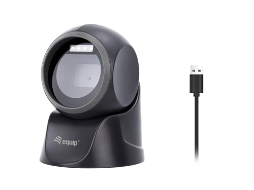 Lecteur de Codes-Barres USB 2D Equip 351027 avec scan automatique omnidirectionnel - 5