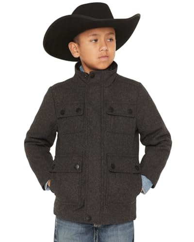 Image of Urban Republic Baby Boys Wool Jackets, Black, 6-9M