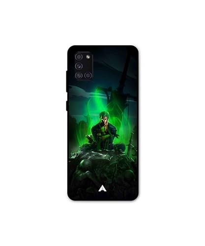 Image of Premium Anime 1 Case for Samsung Galaxy A31 (Glossy Finish) Soft-Touch Metal TPU Back Cover, Shockproof, Designer, Aesthetic Mobile Phone Case