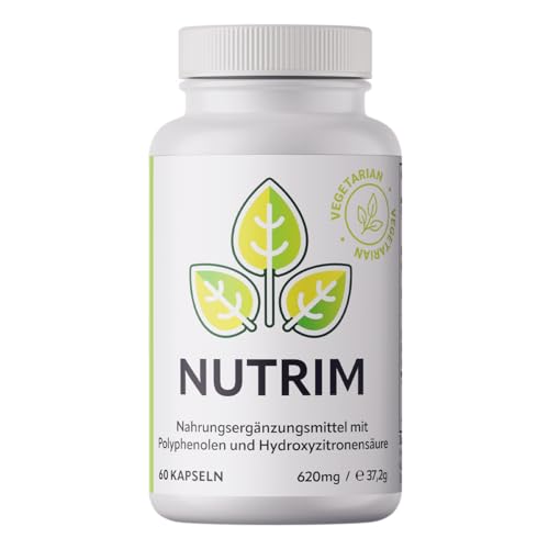 NUTRIM Superfood-Komplex 1 x 60 Kapseln mit Knotentang Ingwer Grünem Tee Grünem Kaffee und Kardamom natürliche Unterstützung für Ihre Ernährung - Nahrungsergänzungsmittel
