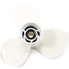 Yamaha New OEM 12 1/4 X 9 RH Aluminum Propeller, 663-45956-01-00