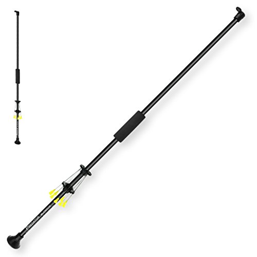 Blasrohr Predator 36 Zoll mit 25 Trainingsdarts und 25 Profi Pfeilen