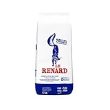 Sémola fina de trigo duro LE RENARD – Bolsa de 5 kg | Ideal para cuscús, pasta fresca, panes y recetas tradicionales