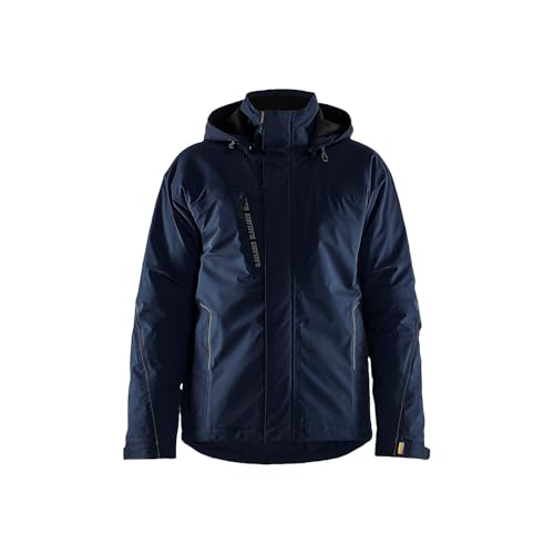 Veste de travail stretch doublée hiver Blaklader 4484 marine noir XS pour artisan