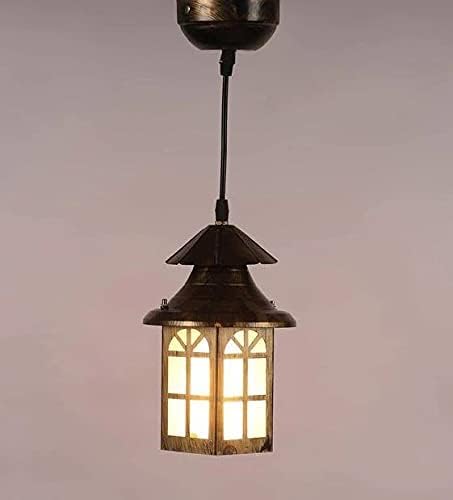 Image of GreyWings Antique Hanging Ceiling Pendant Light Lamp (Color Copper Antique) Pack of 4