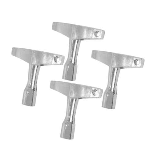 Abaodam 4Pcs Drum Keys Durable Snare Tuning Wrench for Easy Drum Head Essential Tool for Beginners and Professionals Lightweight and Portable Drum Tuner Key