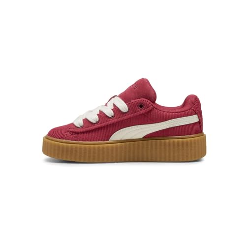 Image of PUMA Kids Girls Fenty X Creeper Phatty Corduroy Lace Up Sneakers Shoes Casual