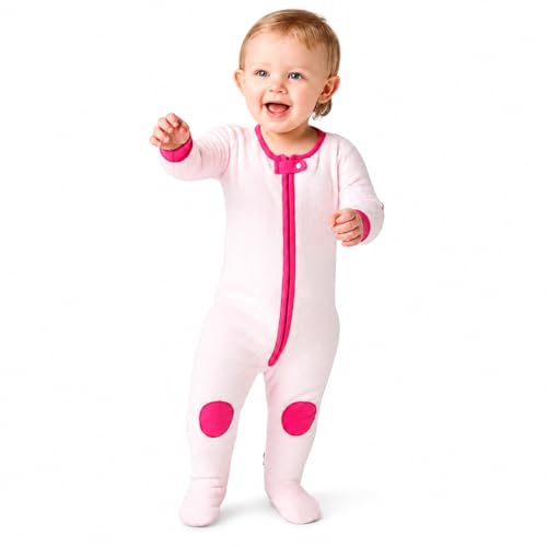 Image of baby deedee Double Zipper Onesies, Sleepsie Cuddly Warm Footie Pajama
