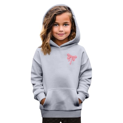 GOFULY Hoodies For Girls Baggy Fleece Long Sleeve Sweatshirt Hooded Letter Print Fall Y2K Hoodies Boys Clothes 2-14 Years2