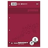 Staufen Premium Ringbucheinlagen - DIN A4, Lineatur N (Noten), 20 Blatt, 4-fach Lochung, 90g/m² Premium Papier, 1 Stück