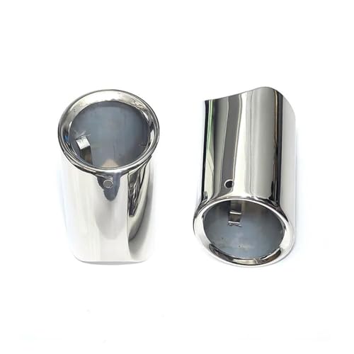 Embout d'échappement BMW Série 5 F10 F11 E60 E39 - Canule inox chromé - 2 pièces