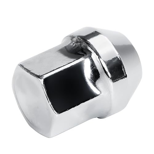 20 Radmutter M14x1,5 60° Kegelbund geschlossen Rad Muttern SW 19mm für Chrysler, Ford Galaxy, S-Max, Land Rover, Opel (Silber)