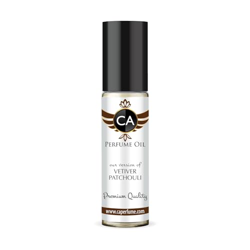 CA Perfume Impression of Vetiver Patchouli For Women & Men Body Oil Dupes Roll-On 0.3 Fl Oz/10ml