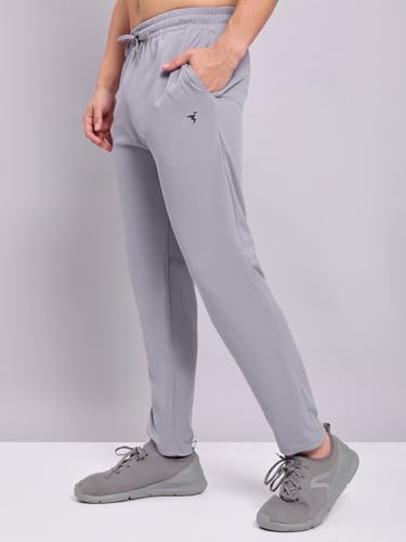Image of TECHNOSPORT Men Mid Rise Regular Fit Active Track Pant - (MPOR15) Pack of 1