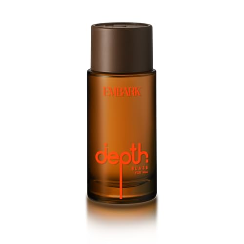 Image of EMBARK Depth Blaze Long Lasting Perfume for Men | 100ml Eau De Parfum | Woody Fruity Premium Fragrance | Gift for Men