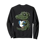 Guatemala Heart Guatemalan Pride Crocodile Guatemalan Roots Sweatshirt