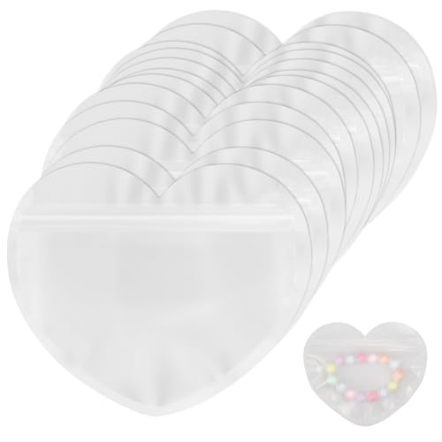 Sacs à bijoux cœur Mylar pour organiser vos échantillons sans perdre de place