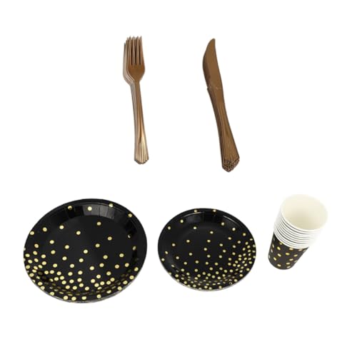 25�Z�b�g ���F�v���X�`�b�N�t�H�[�N �i�C�t�ƃu���b�N�h�b�g���M �J�b�v ���ƃp�[�e�B�[ �������Ή��̎g���̂ĐH��