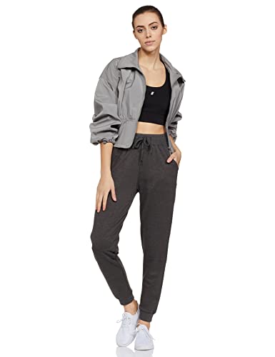 Image of Amazon Brand - Symbol Women's Slim Pants (SB-AW21TR-716 Dk Grey Melange M)