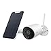 Reolink 5MP Überwachungskamera Aussen Akku, Kabellose Solar WLAN Kamera Outdoor mit PIR- & KI-Erkennung, 2,4GHz Wi-Fi, IR-Nachtsicht, Zeitraffer, 2-Wege-Audio, Wetterfest, Argus Eco 3K mit Solarpanel